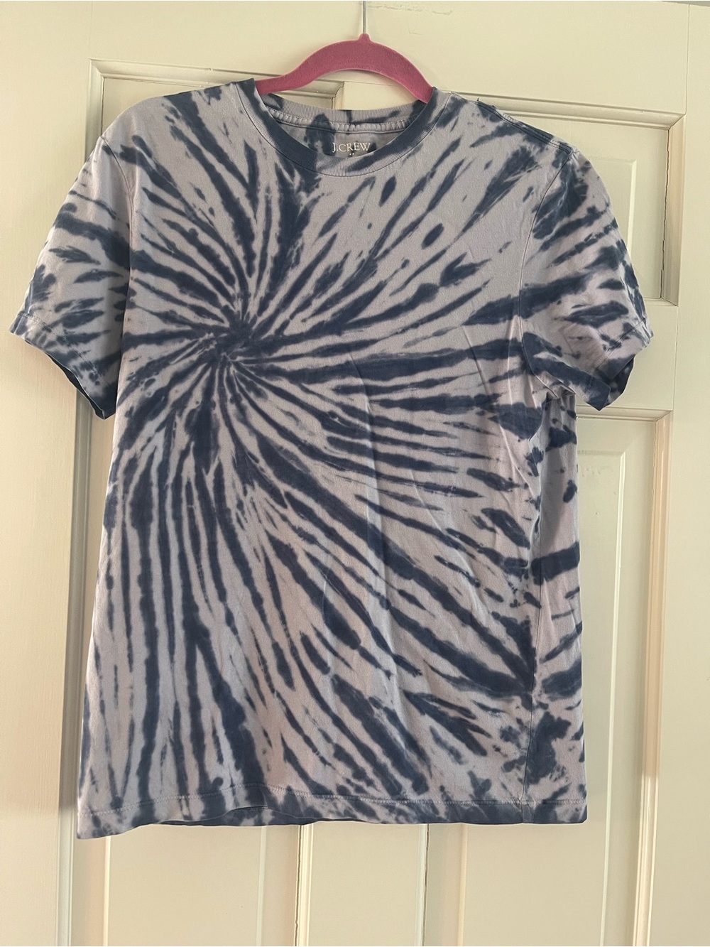J.Crew Factory Tie-Dye T-Shirt (Blue)